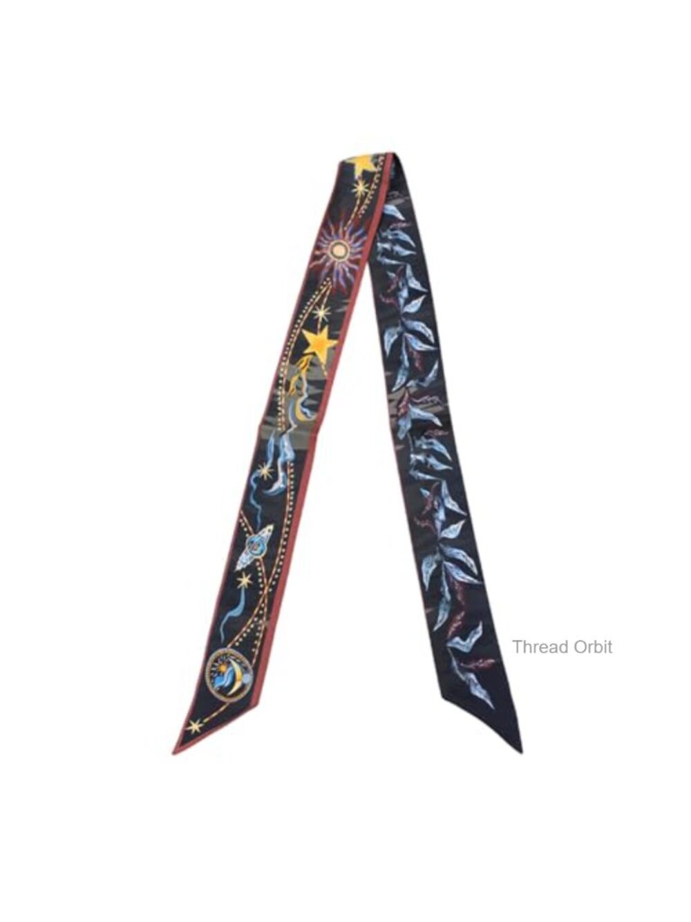 100% Mulberry Silk Skinny Scarf Hair Tie Ribbon Handbag Wrap Neckerchief
